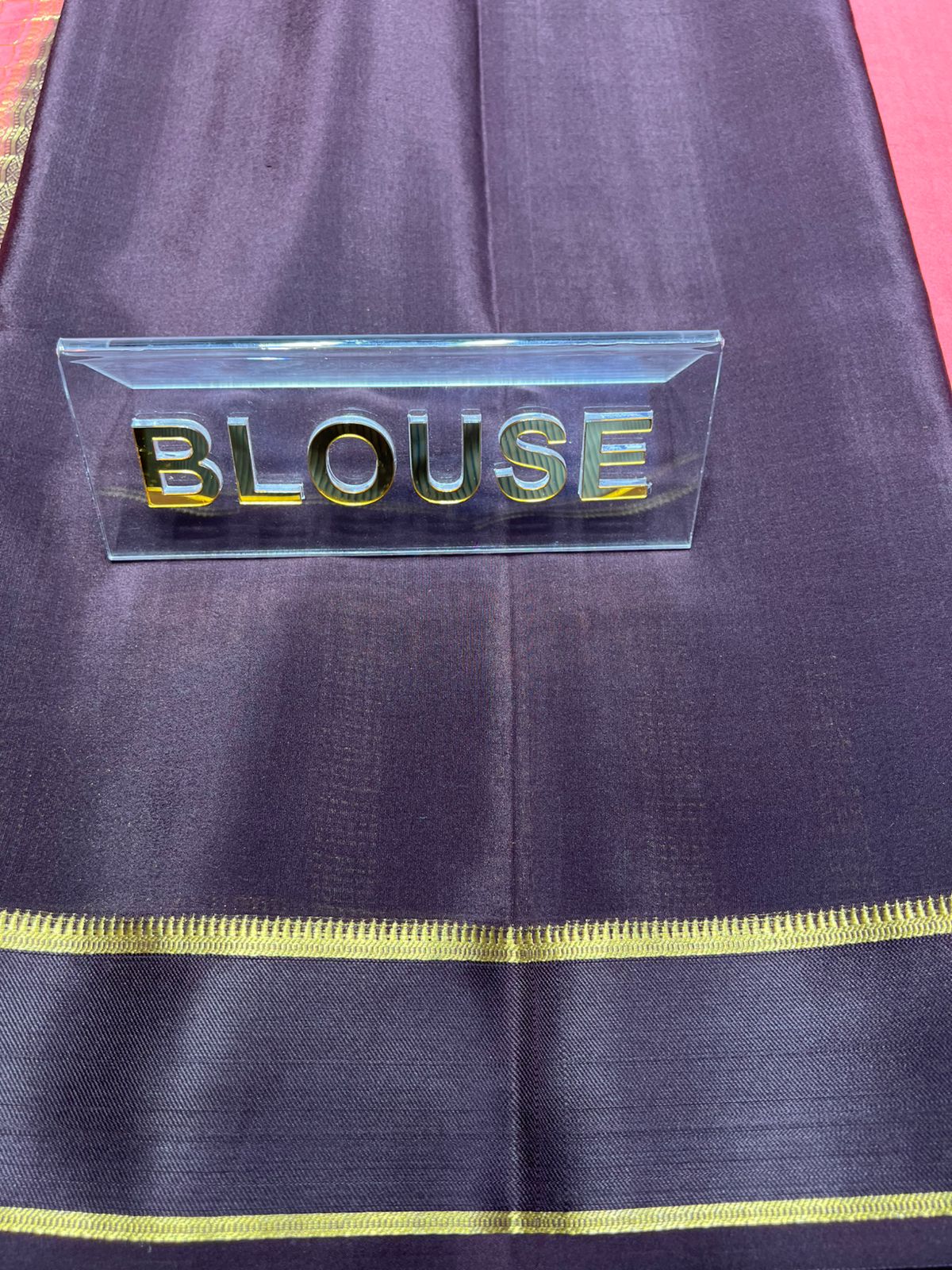Pure Mysore Silk Saree.