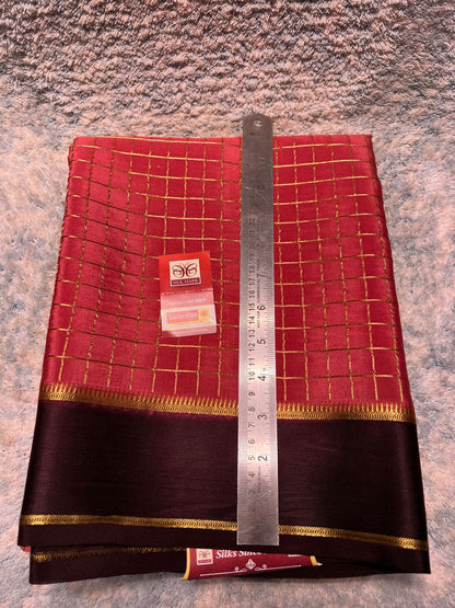 Pure Mysore Silk Saree.