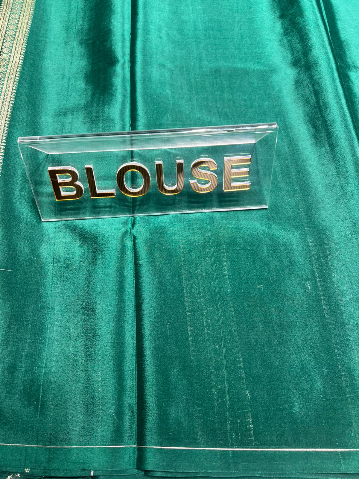 Pure Mysore Silk Saree.
