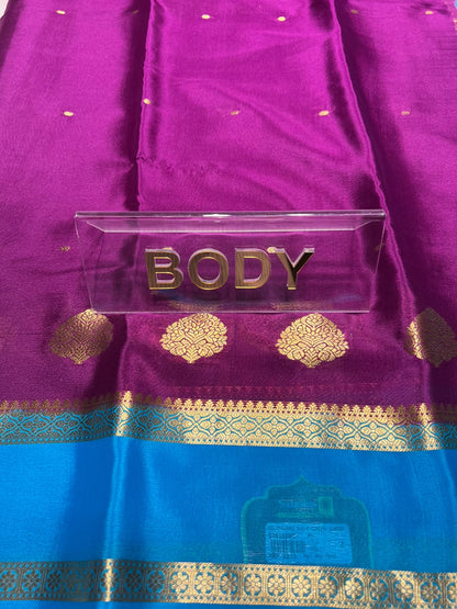 Pure Mysore Silk Saree ( 60 Grams )
