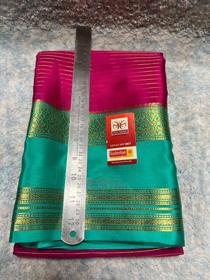 Pure Mysore Silk Saree ( 60 Grams )