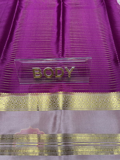 Pure Mysore Silk Saree ( 60 Grams )
