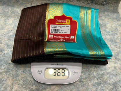 Pure Mysore Silk Saree ( 60 Grams )