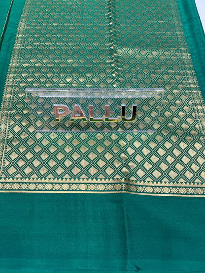 Pure Mysore Silk Saree.