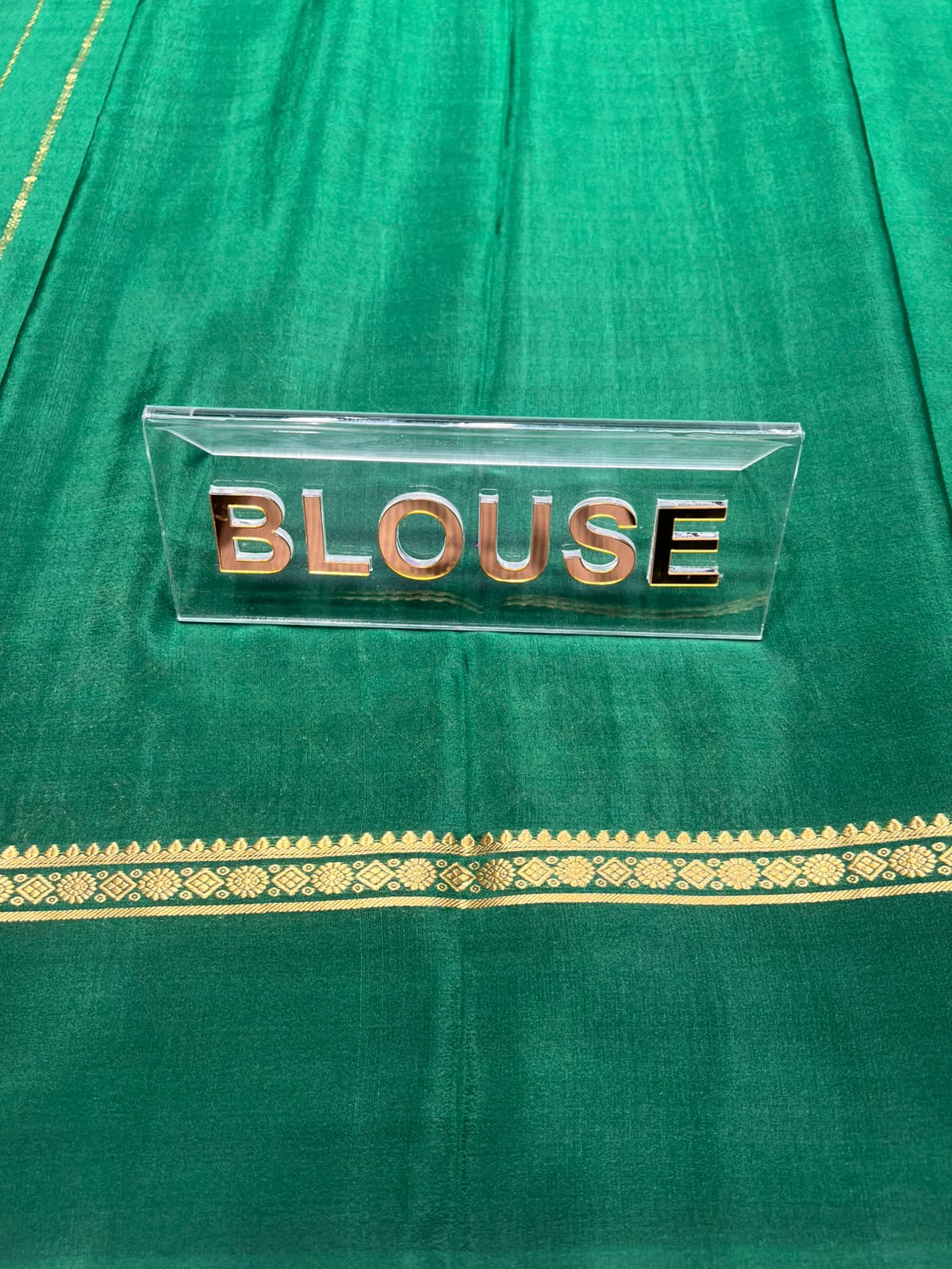 Pure Mysore Silk Saree.