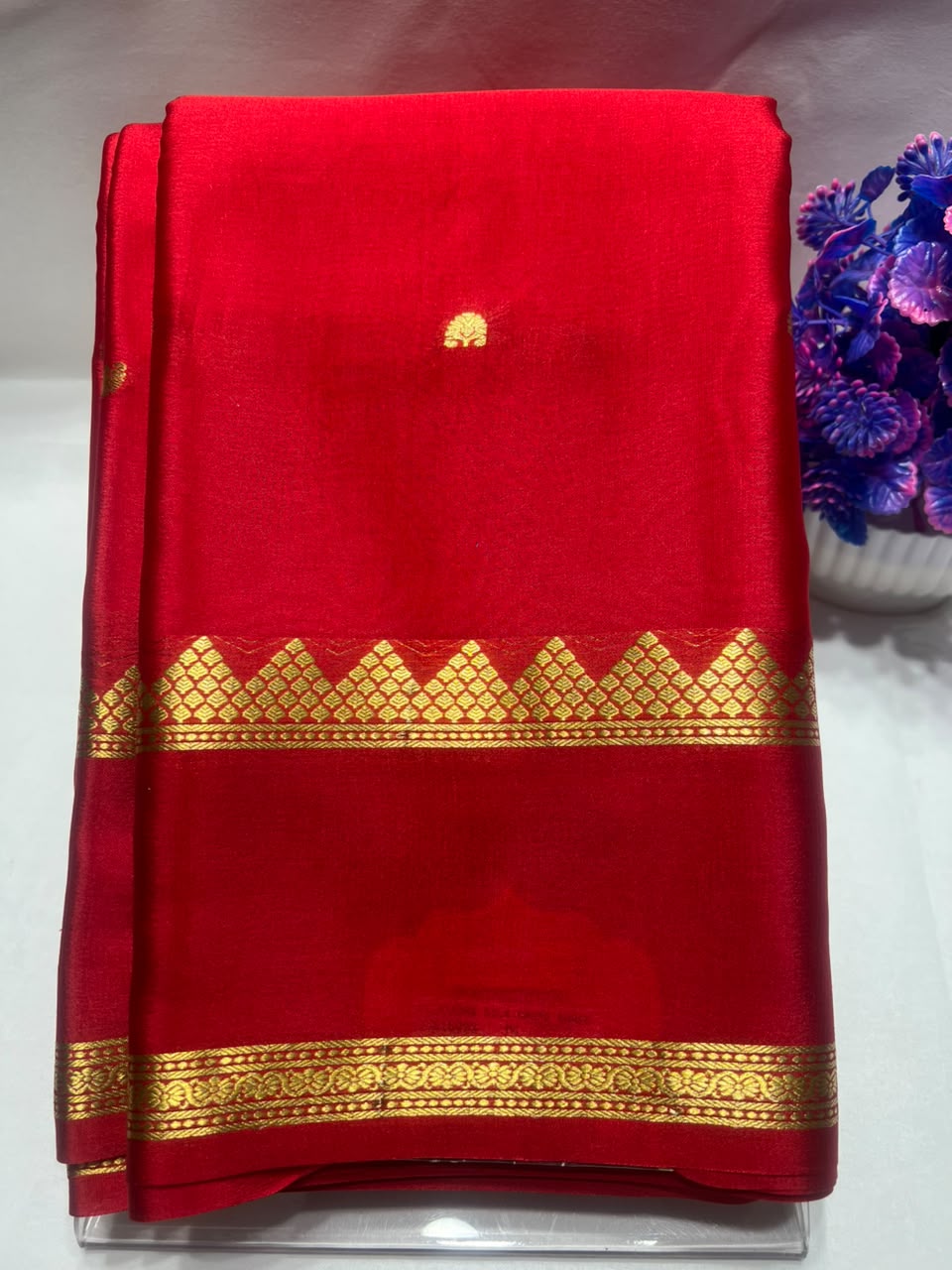 Pure Mysore Silk Saree ( 60 Grams )