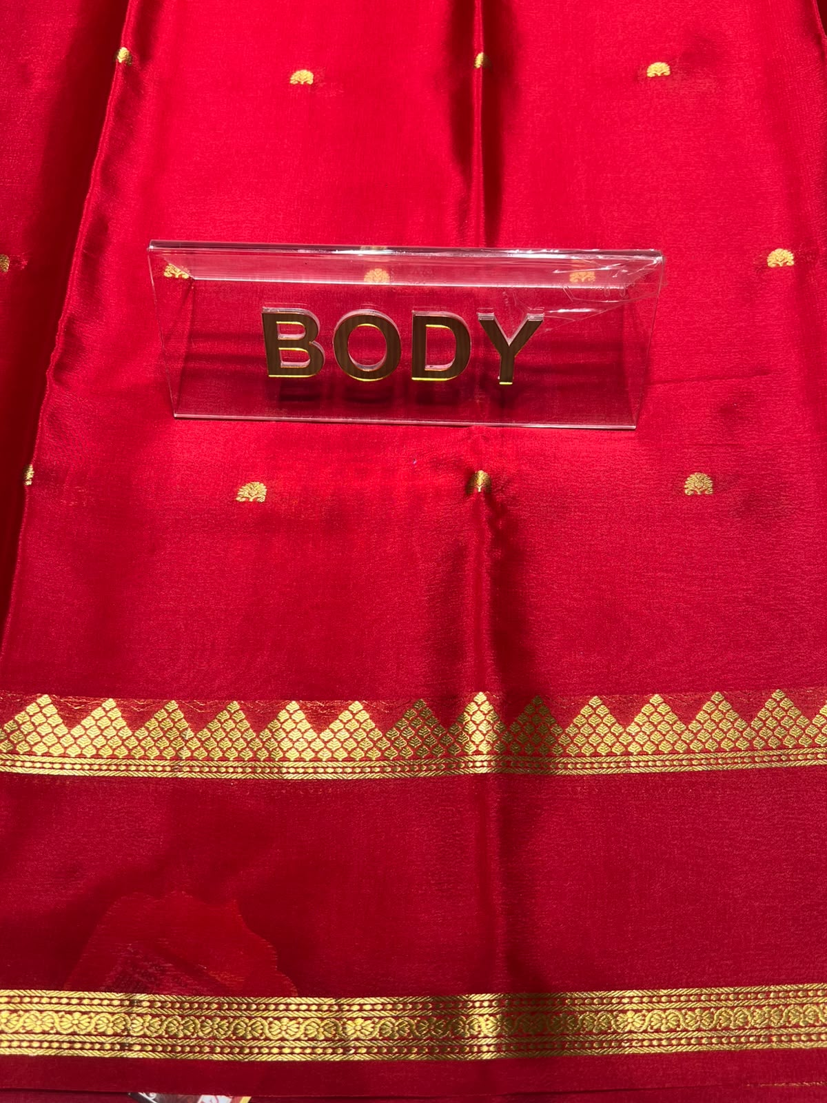 Pure Mysore Silk Saree ( 60 Grams )