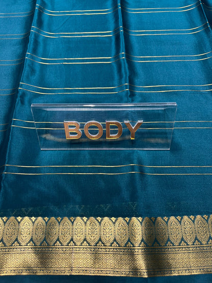 Pure Mysore Silk Saree ( 60 Grams )