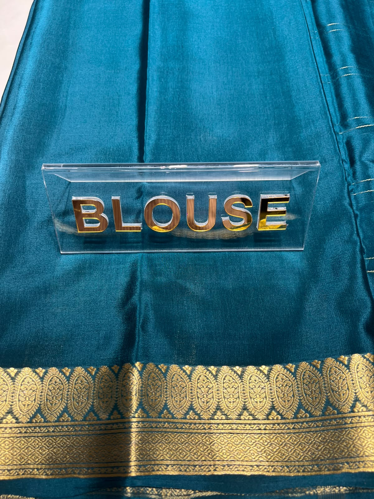 Pure Mysore Silk Saree ( 60 Grams )