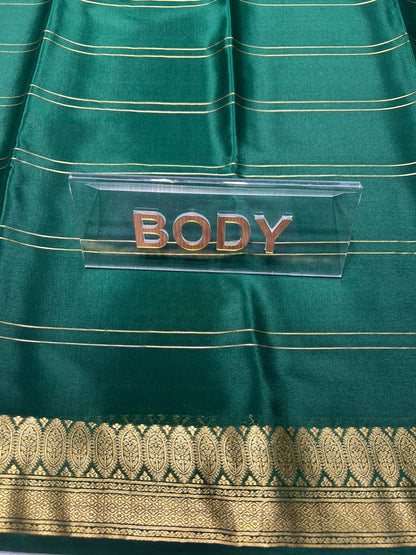 Pure Mysore Silk Saree ( 60 Grams )