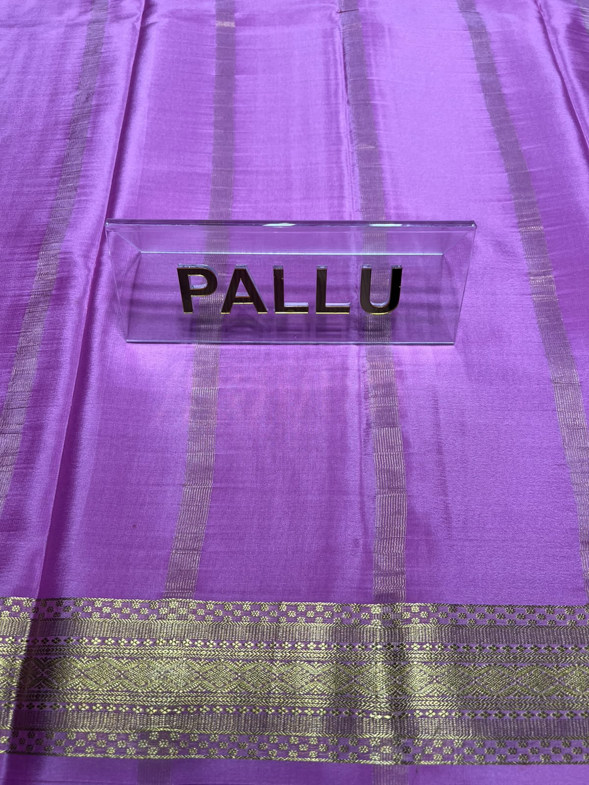 Pure Mysore Silk Saree ( 60 Grams )