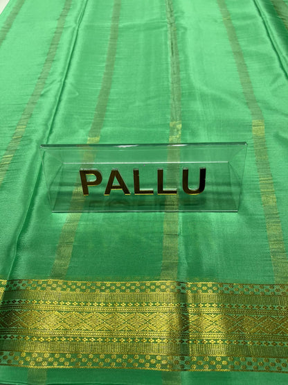 Pure Mysore Silk Saree ( 60 Grams )