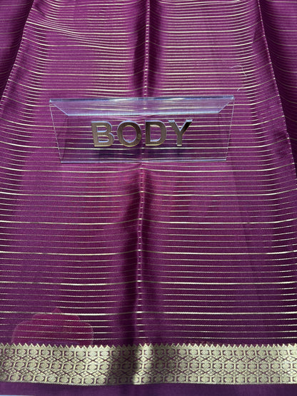 Pure Mysore Silk Saree ( 60 Grams )