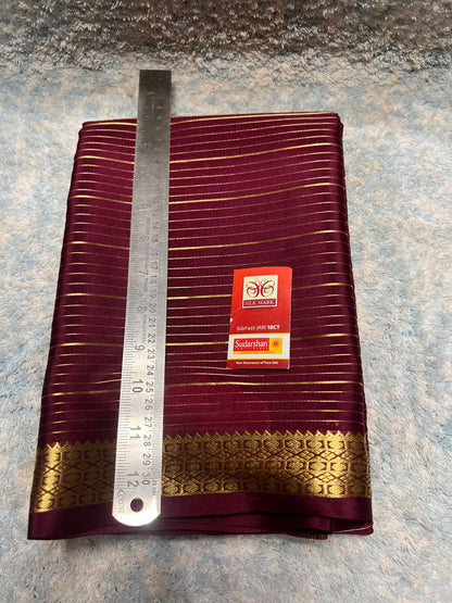 Pure Mysore Silk Saree ( 60 Grams )
