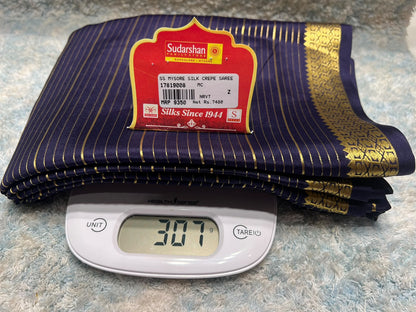 Pure Mysore Silk Saree ( 60 Grams )