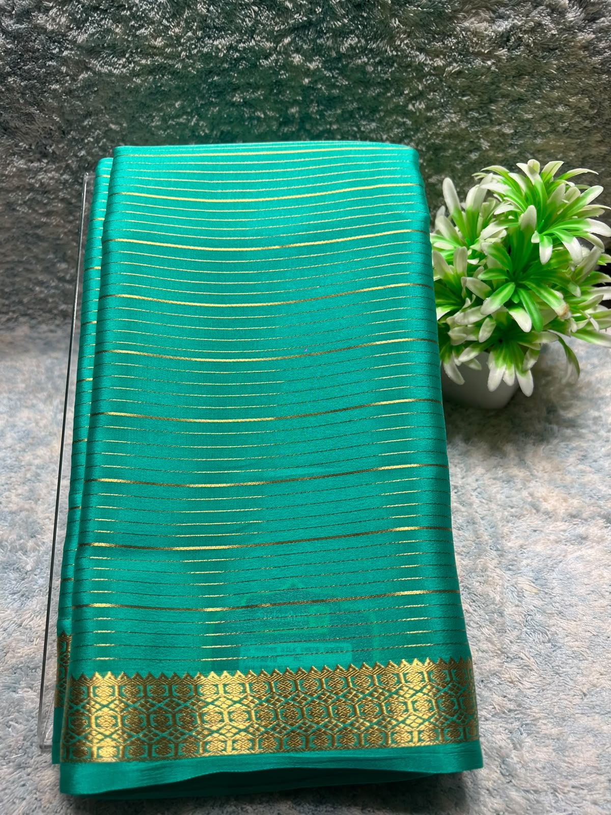 Pure Mysore Silk Saree ( 60 Grams )