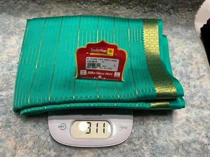 Pure Mysore Silk Saree ( 60 Grams )