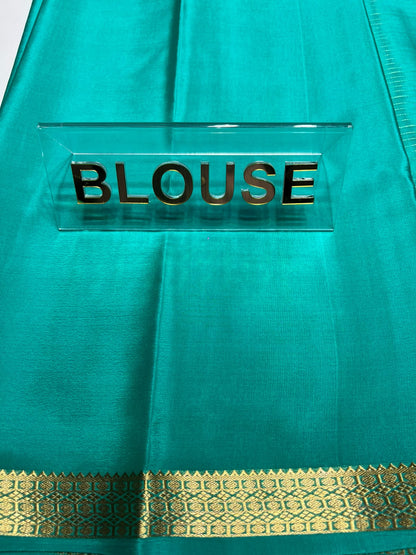 Pure Mysore Silk Saree ( 60 Grams )