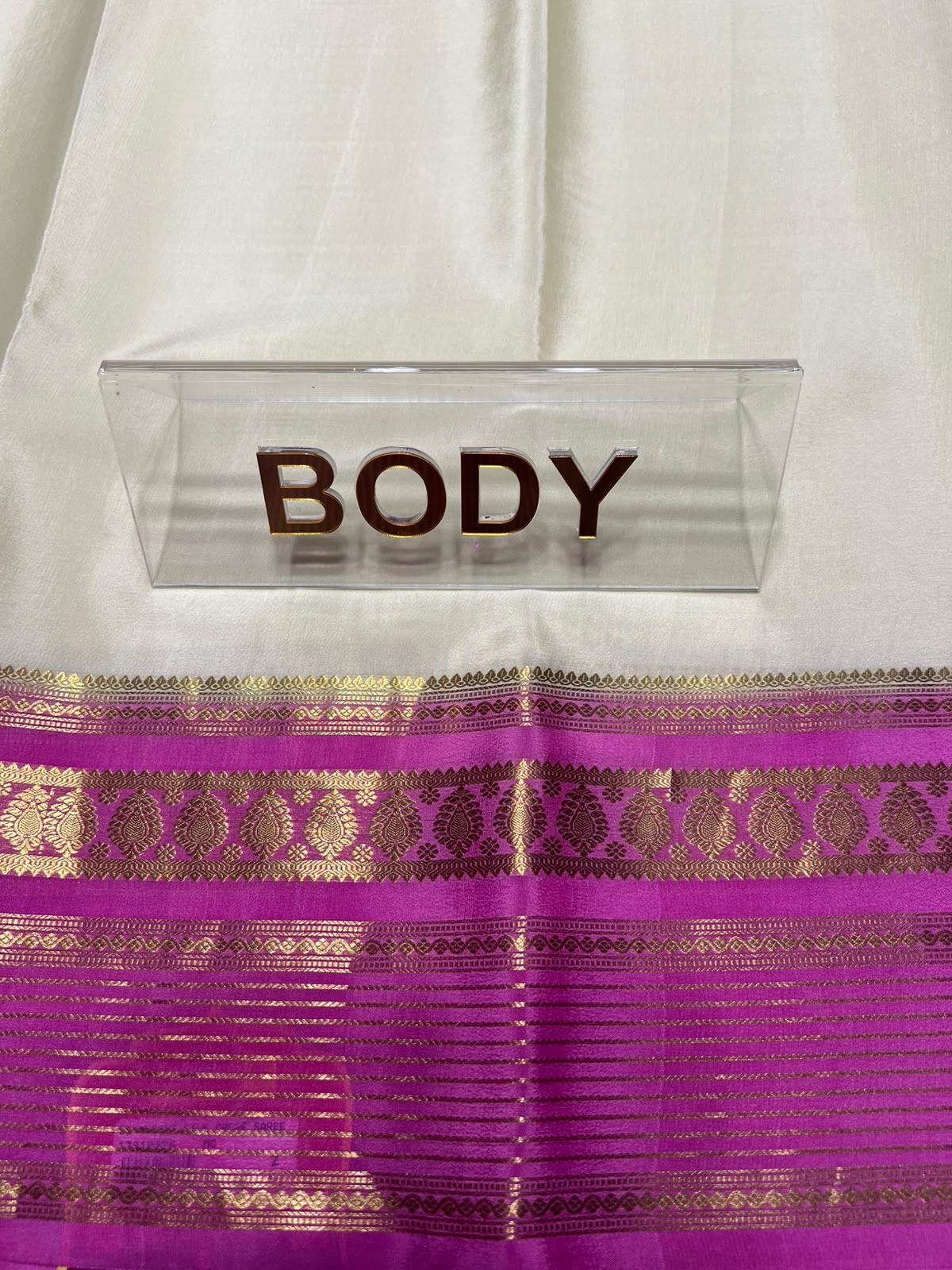 Pure Mysore Silk Saree ( 60 Grams )