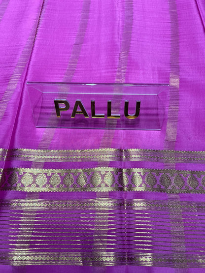 Pure Mysore Silk Saree ( 60 Grams )