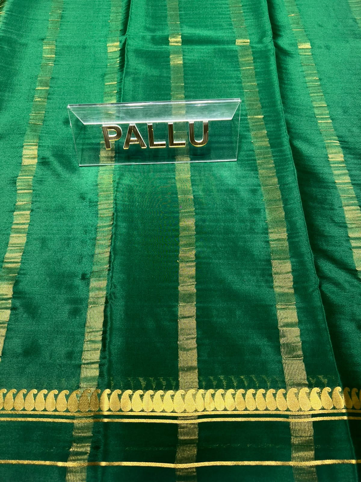 Pure Mysore Silk Saree.