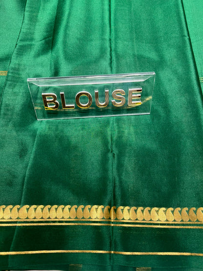 Pure Mysore Silk Saree.