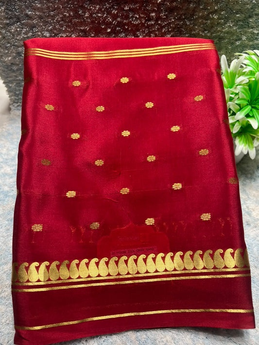 Pure Mysore Silk Saree.