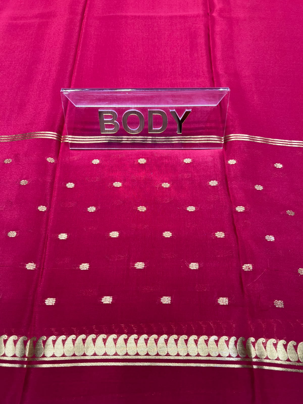 Pure Mysore Silk Saree.