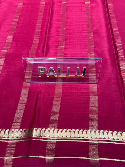 Pure Mysore Silk Saree.