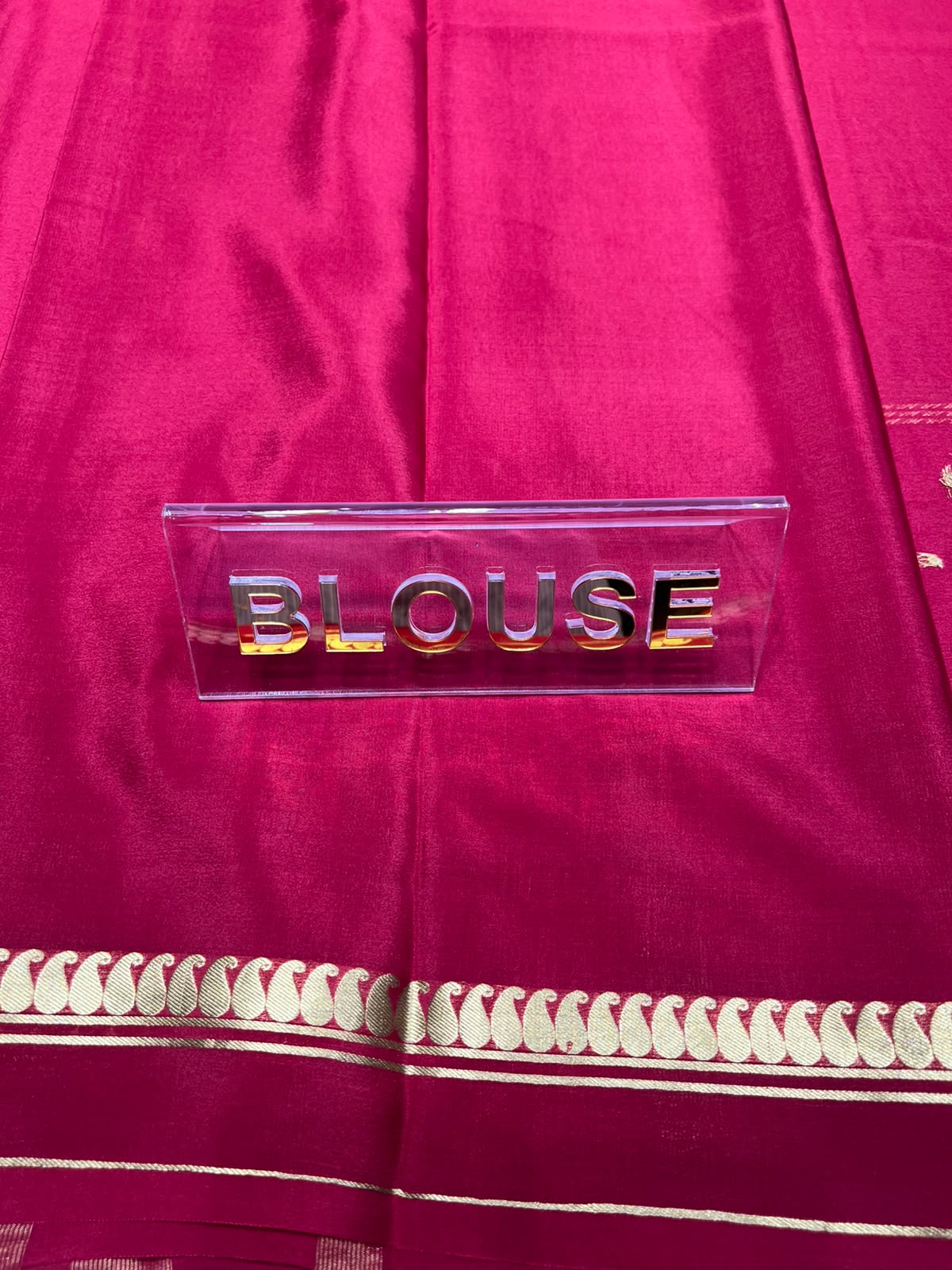Pure Mysore Silk Saree.