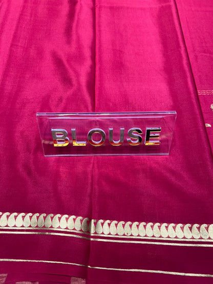 Pure Mysore Silk Saree.