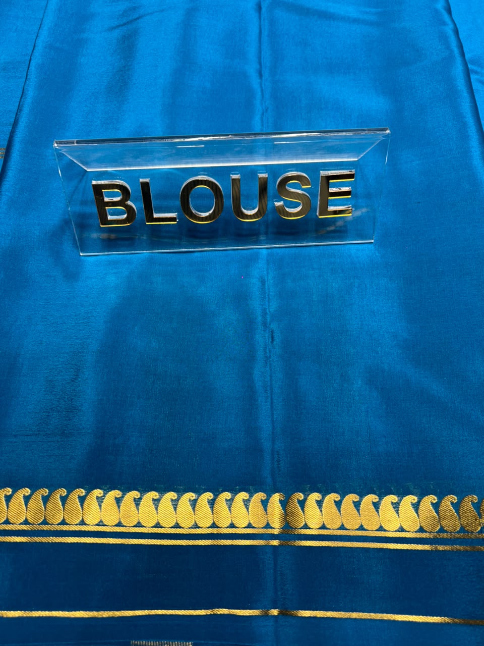 Pure Mysore Silk Saree.