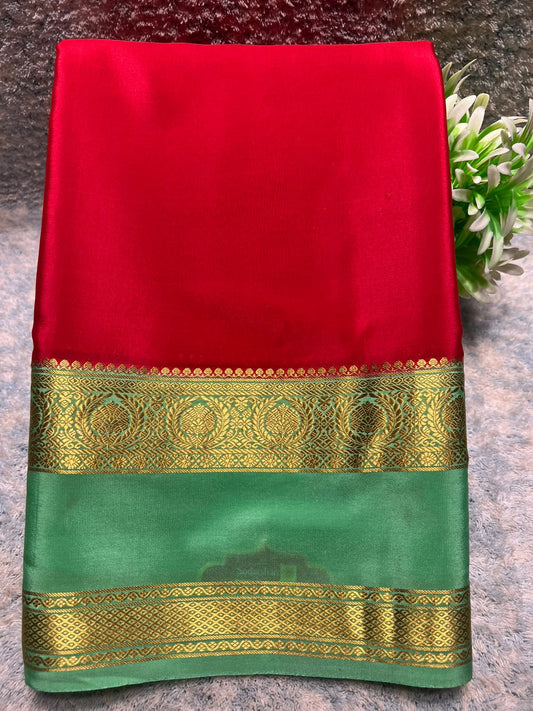 Pure Mysore Silk Saree.