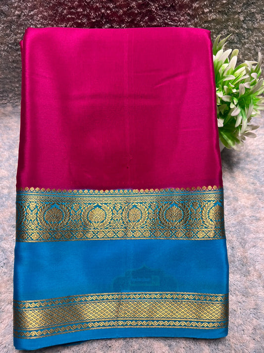 Pure Mysore Silk Saree.
