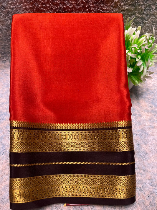 Pure Mysore Silk Saree.