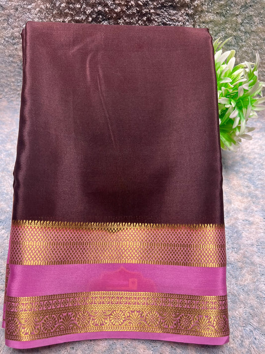 Pure Mysore Silk Saree.
