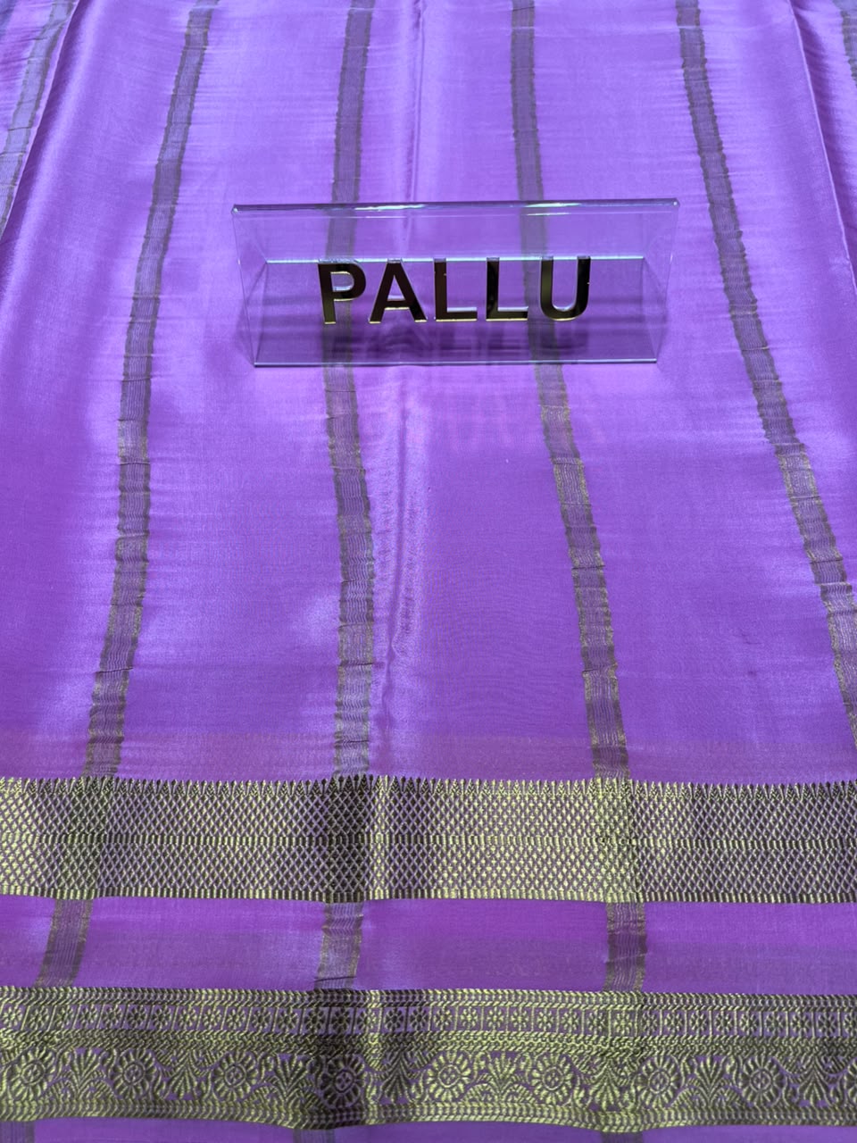 Pure Mysore Silk Saree.