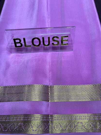 Pure Mysore Silk Saree.