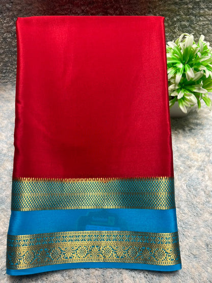 Pure Mysore Silk Saree.