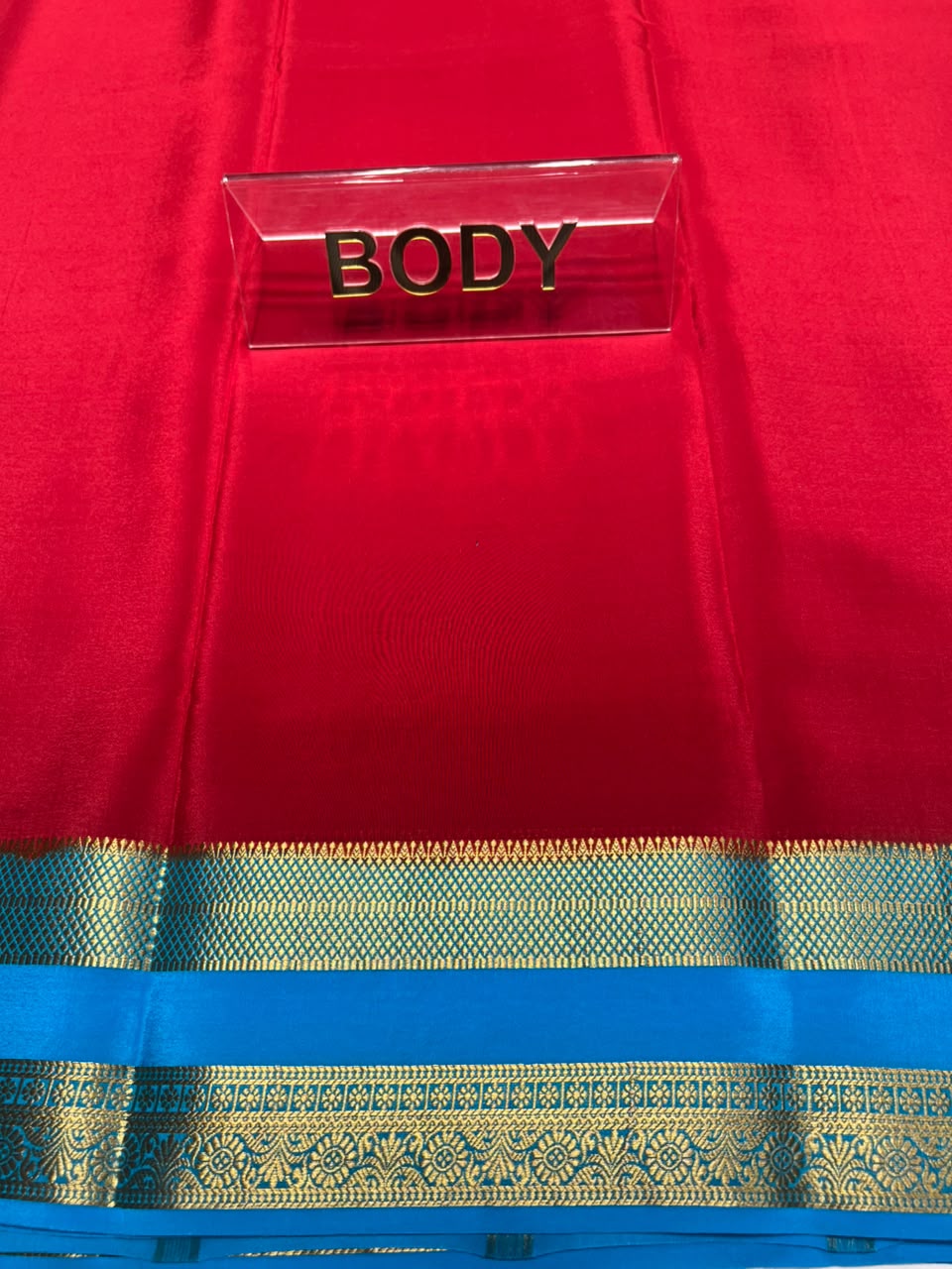 Pure Mysore Silk Saree.