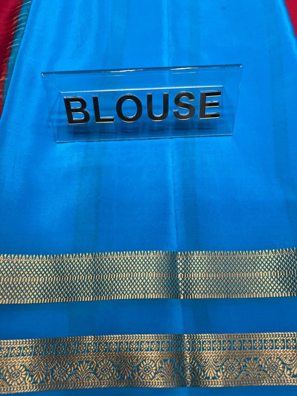 Pure Mysore Silk Saree.