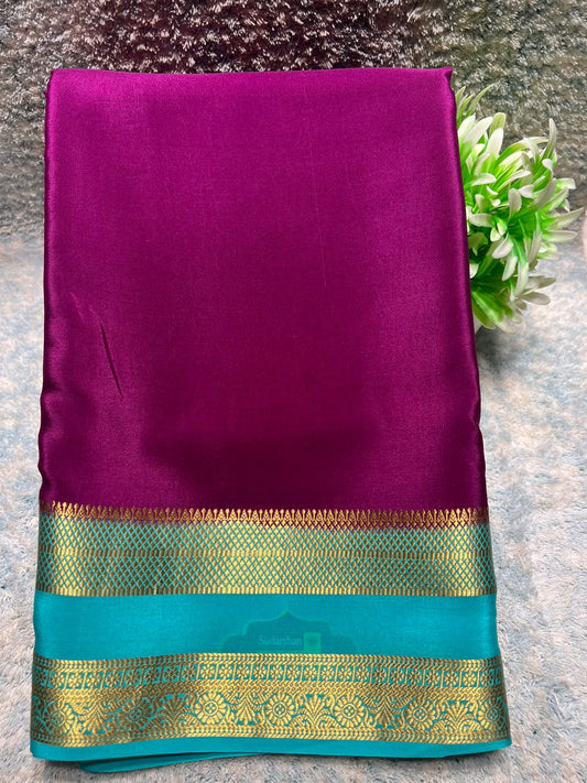 Pure Mysore Silk Saree.
