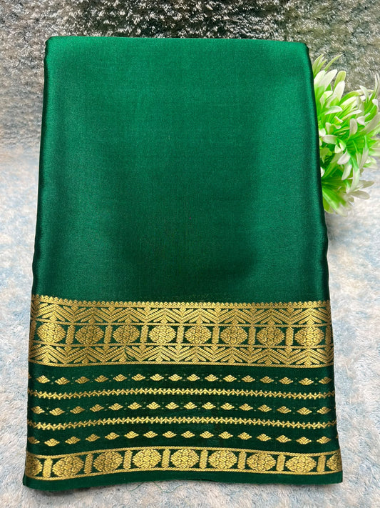 Pure Mysore Silk Saree.