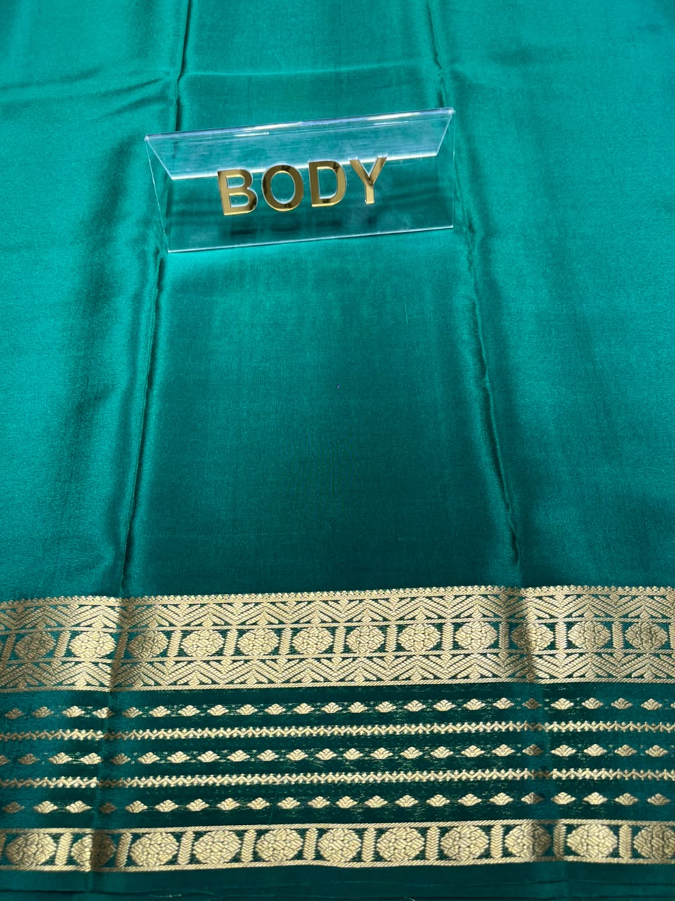Pure Mysore Silk Saree.