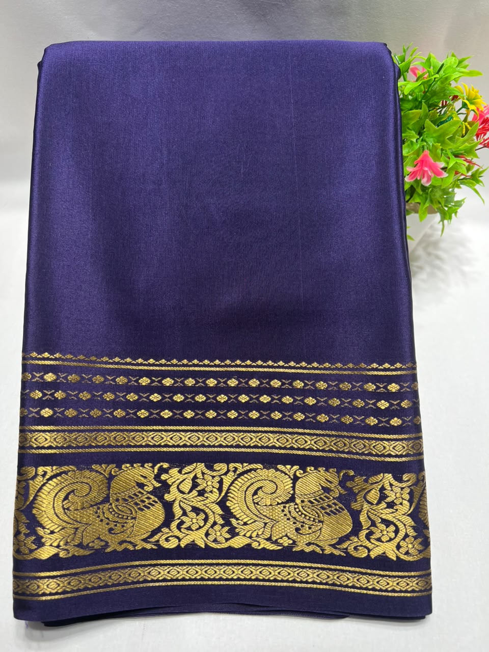 Pure Mysore Silk Saree.