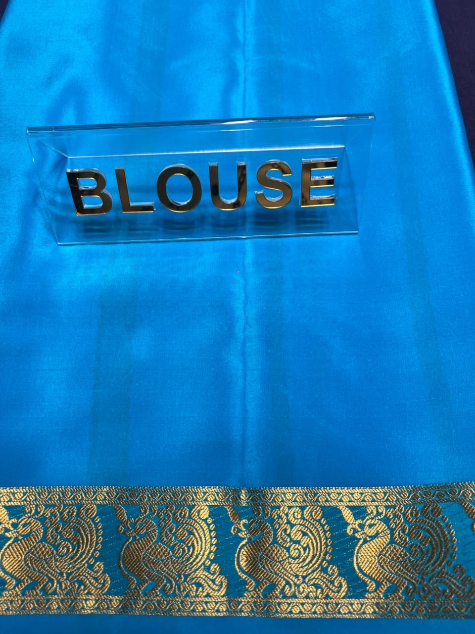Pure Mysore Silk Saree.