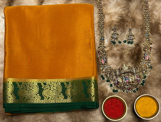 Pure Mysore Silk Saree.