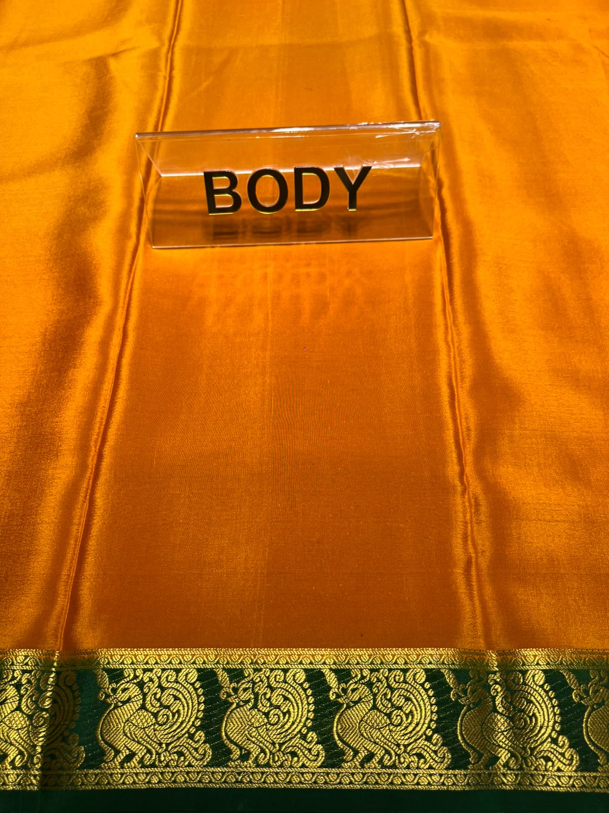 Pure Mysore Silk Saree.