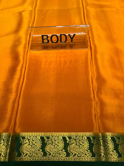 Pure Mysore Silk Saree.