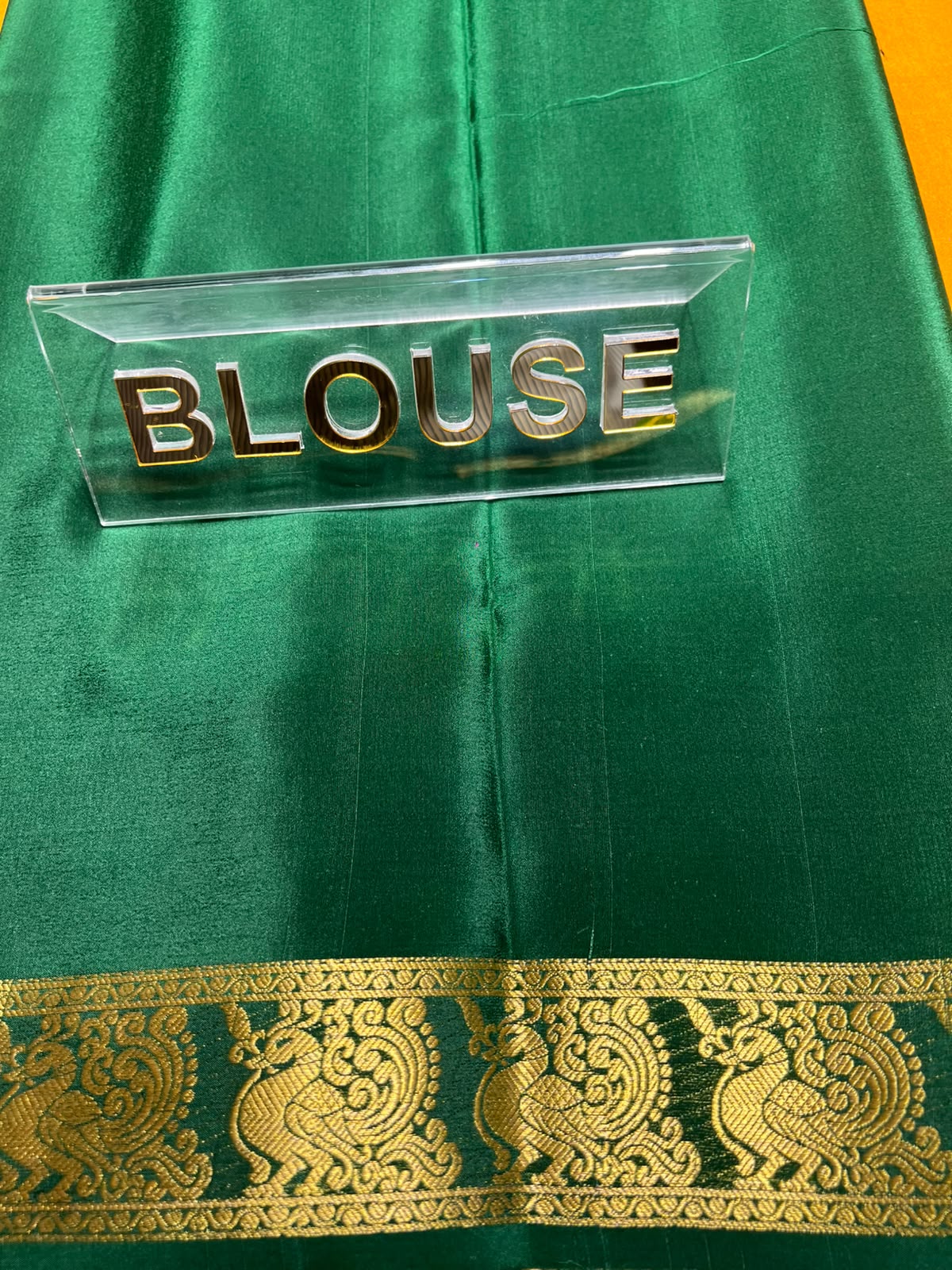 Pure Mysore Silk Saree.